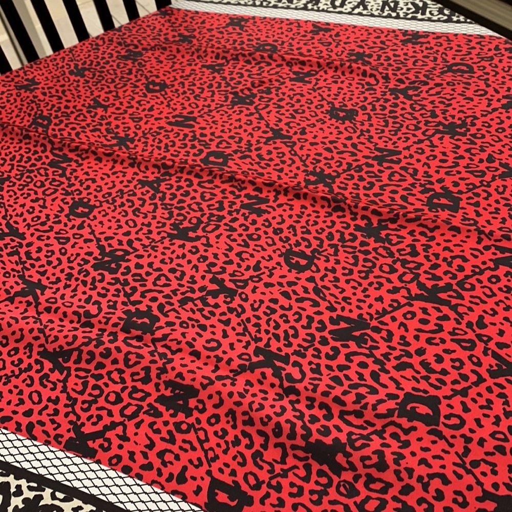 DKNY huge polyester scarf.